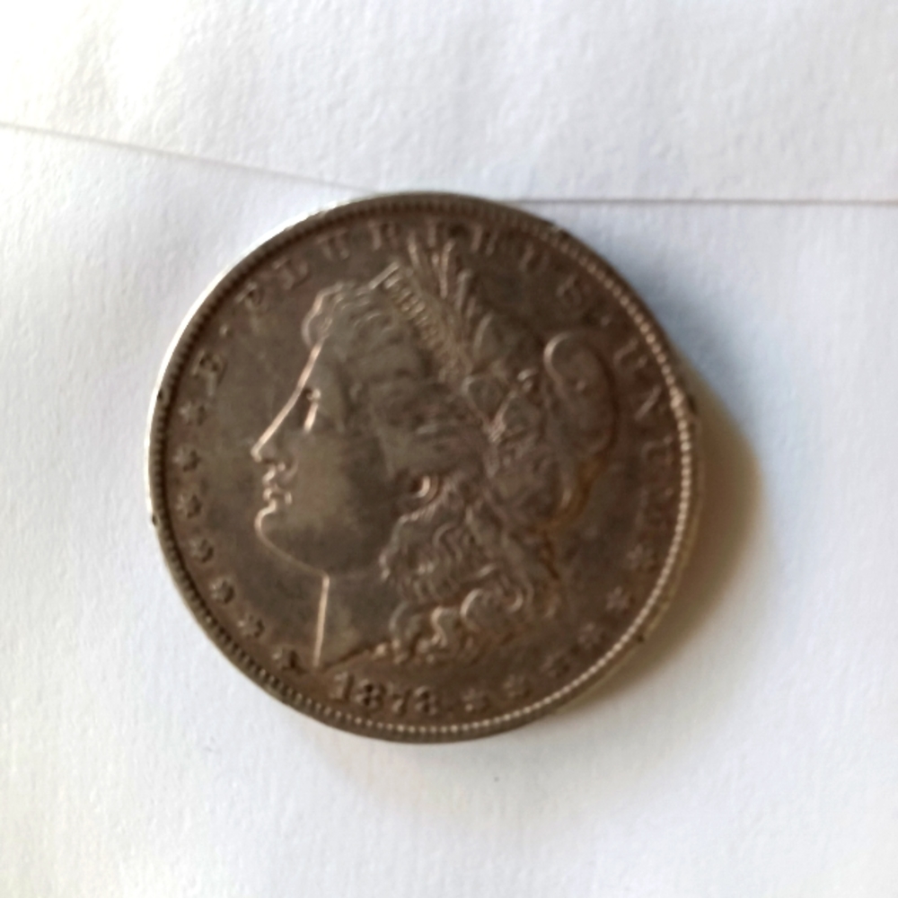 Silver dollar coin